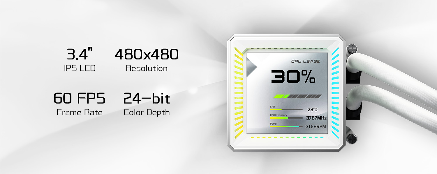 3.4 Full-Color LCD Display